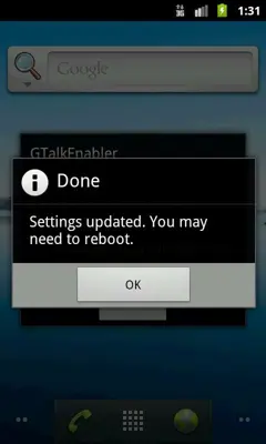 GTalkEnabler android App screenshot 0